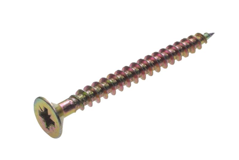 Multi Purpose Single Thread Screw AVF-855450 Pack Of 100 (W)6mm x (L)65mm