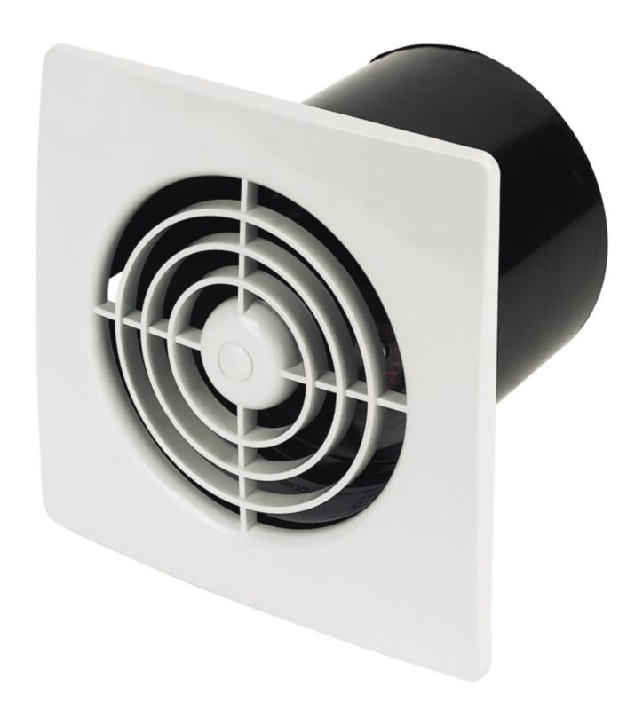 100mm Low Profile Extractor Fan with Timer