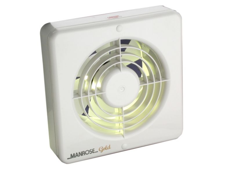 Manrose 150mm Manrose Gold Kitchen Basic WallCeiling Fan