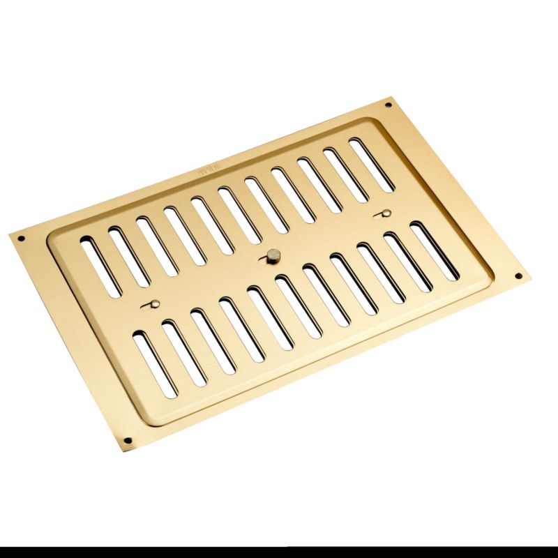 Manrose 229 x 152mm Adjustable Vent Gold Aluminium