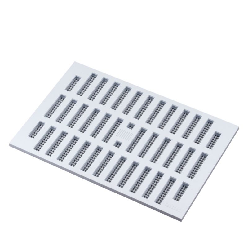 Manrose 229 x 152mm Adjustable Vent With Fly Screen White