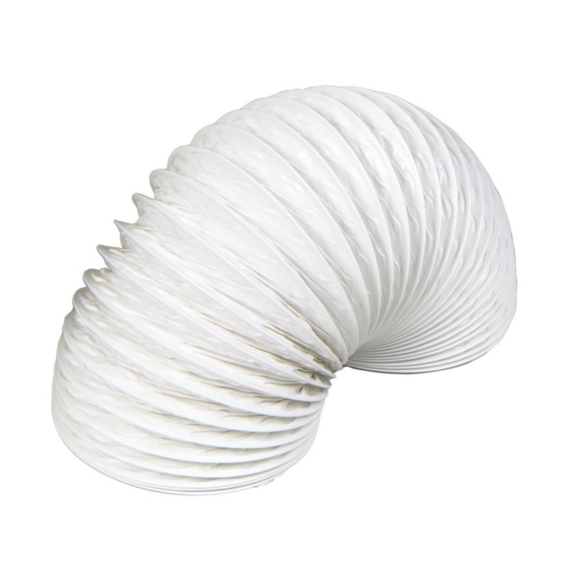 Manrose 100mm 1m PVC Circular Flexible Ducting amp 2 Plastic Cable Ties
