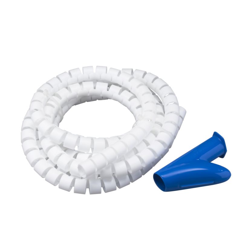 Tower White Flexible Cable Tidy White
