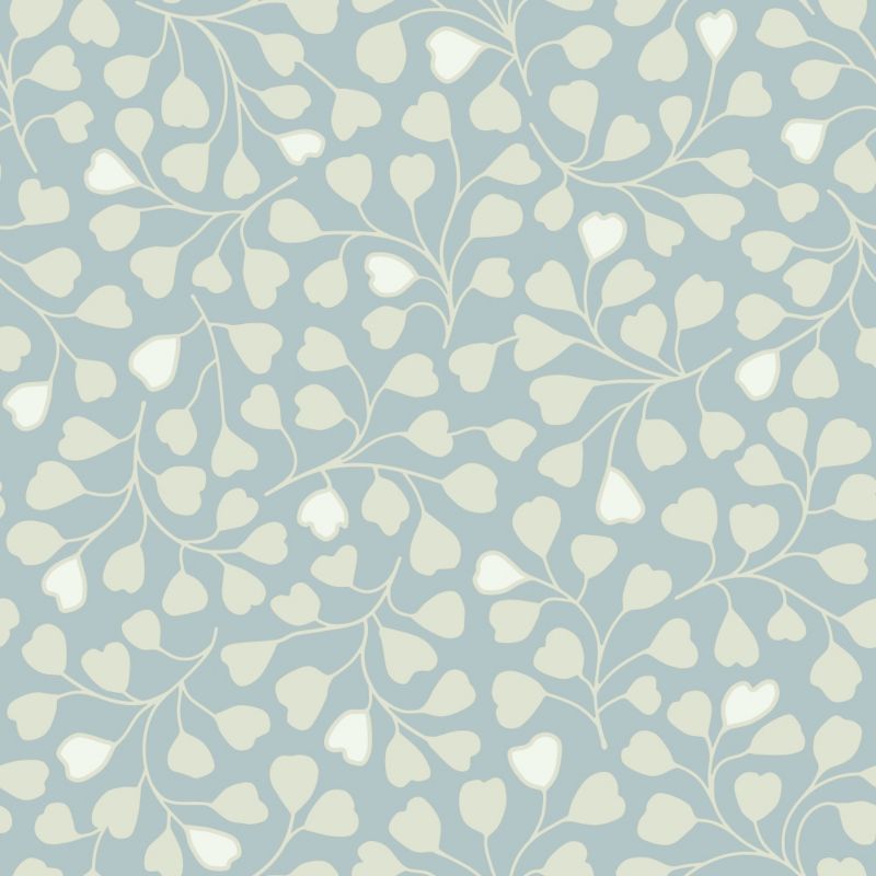 Elspeth Wallcovering Blue 10.5m