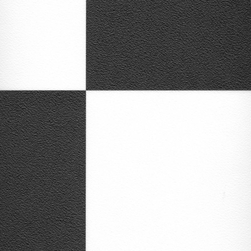 Splash Vinyl Black/White Tile (W)2 x (L)0.25m