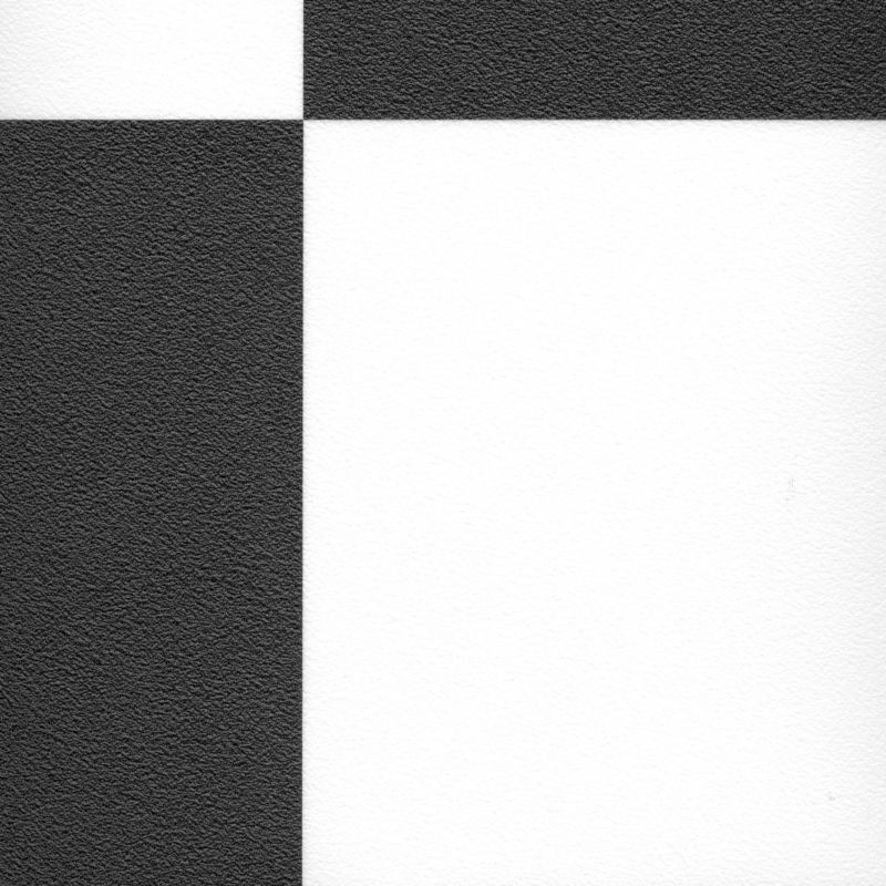 Splash Vinyl Black/White Tile (W)3 x (L)0.25m