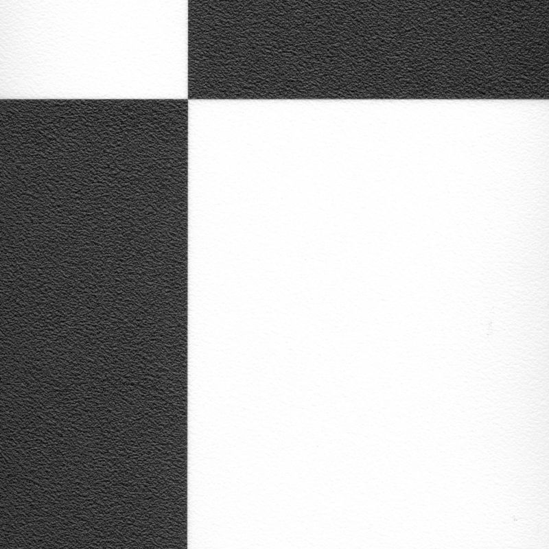 Splash Vinyl Black/White Tile (W)4 x (L)0.25m