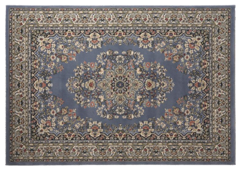 Classic Medallion Rug Blue (W)120 x (L)170cm