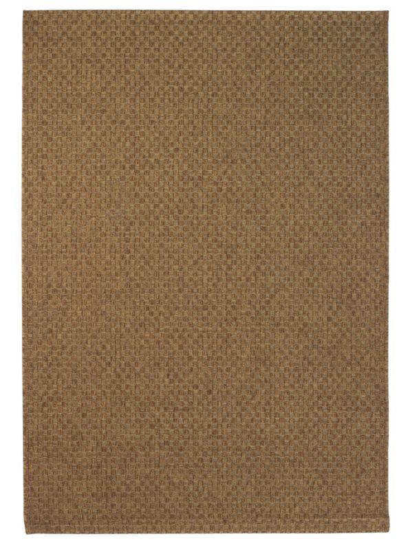 Colours by B&Q Basketweave Rug Beige (W)120 x (L)170cm