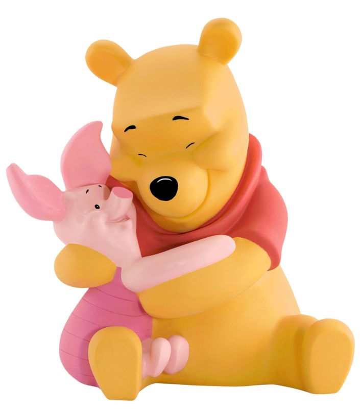 Disney Winnie The Pooh 3D Lamp Yellow/Red