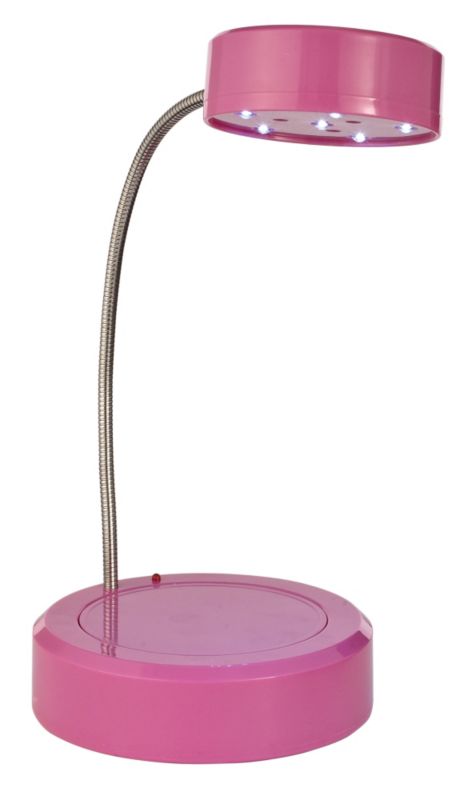 Lights by B&Q Pink LED Lamp