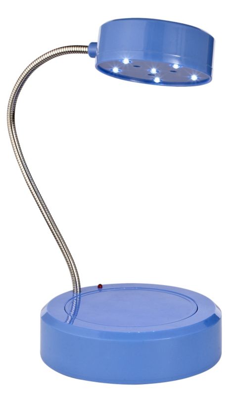 Lights by BampQ Blue LED Lamp