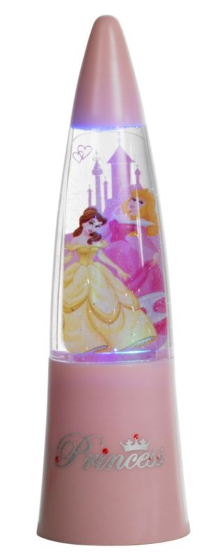 Disney Princess Glitter Lamp Evergreen