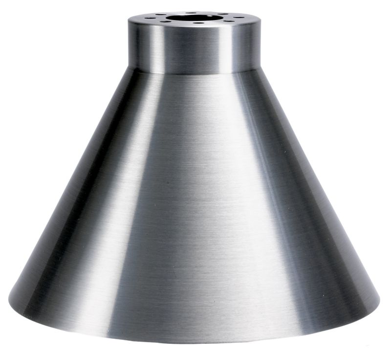 Lights Cone Pendant Satin Chrome Effect