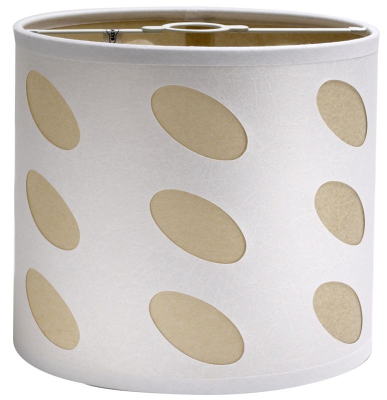 Lights Oval Window Cylinder Shade White