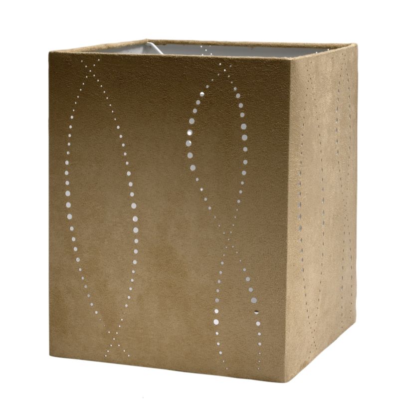 Lights Square Laser Cut Shade Beige