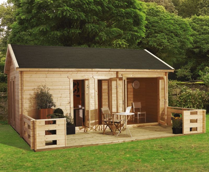 Save on this Ikkuna Log Cabin (H)3.19 x (W)6.16 x (D)4.22m