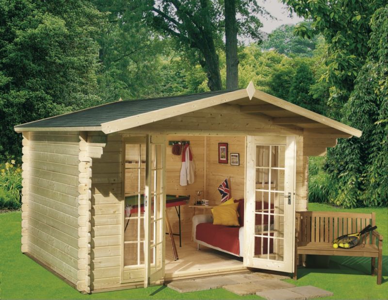 Mirva 210 Log Cabin