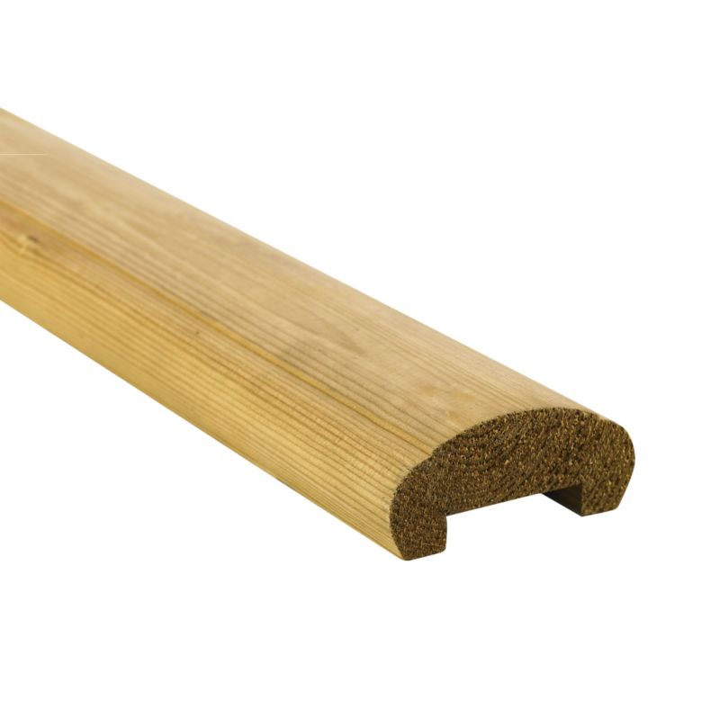 BandQ Colonial Deck Handrail L2400timesW77timesT34mm