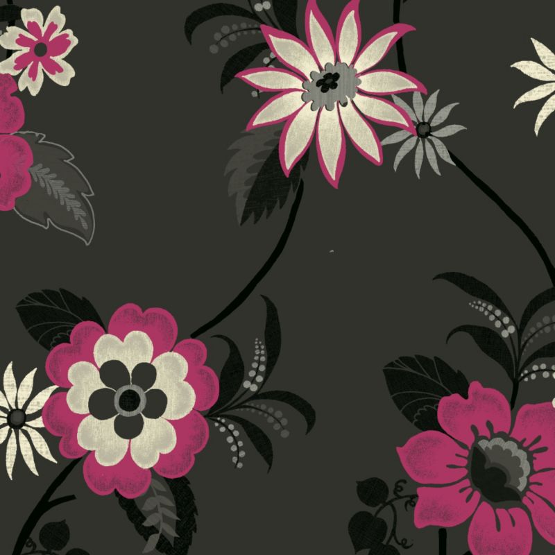 K2 Calypso Wallpaper PinkBlack 1005M