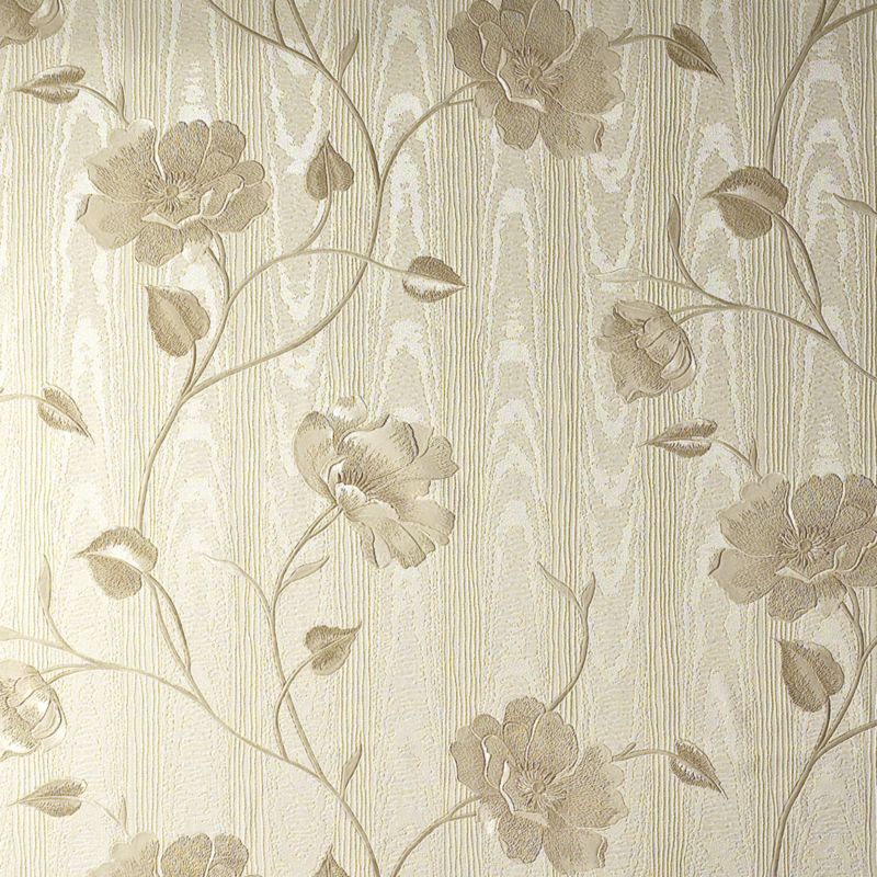 Opus Vinyl Bella Trail Wallcovering Beige 10m