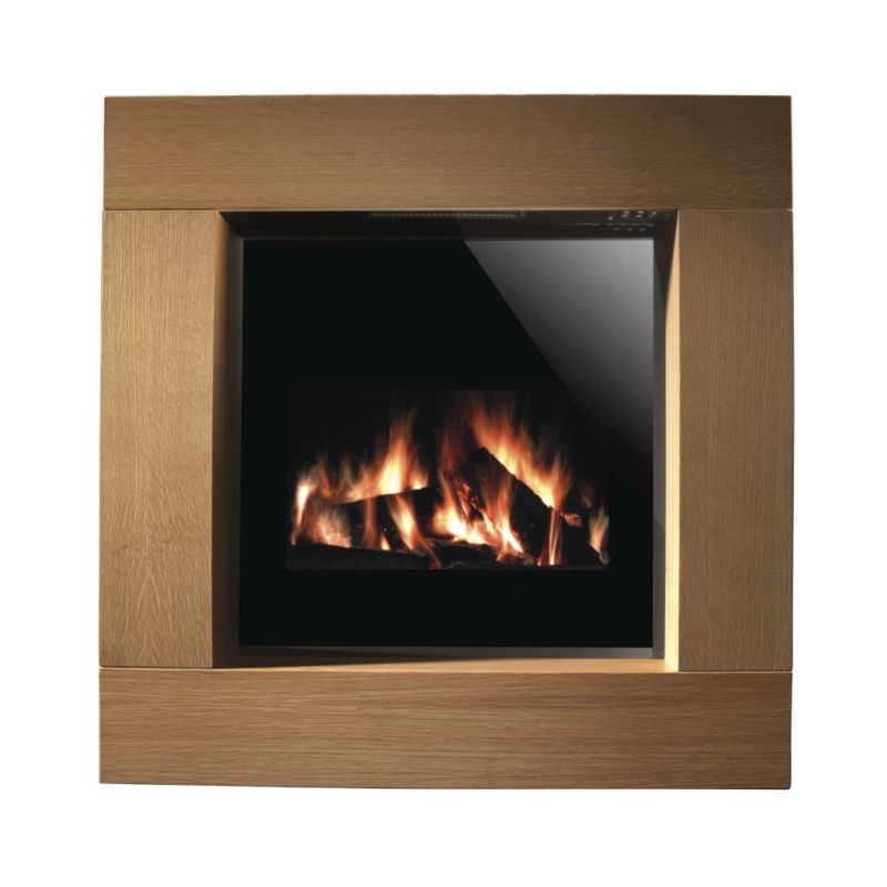 Nero Oak Effect Cube LCD Electric Complete Suite