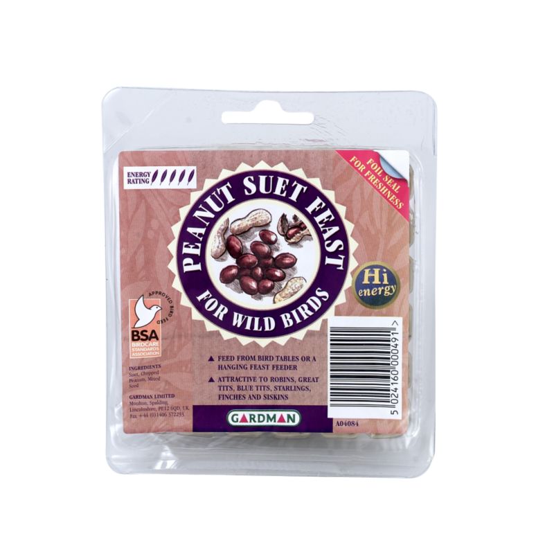 Gardman Wild Bird Peanut Suet Feast