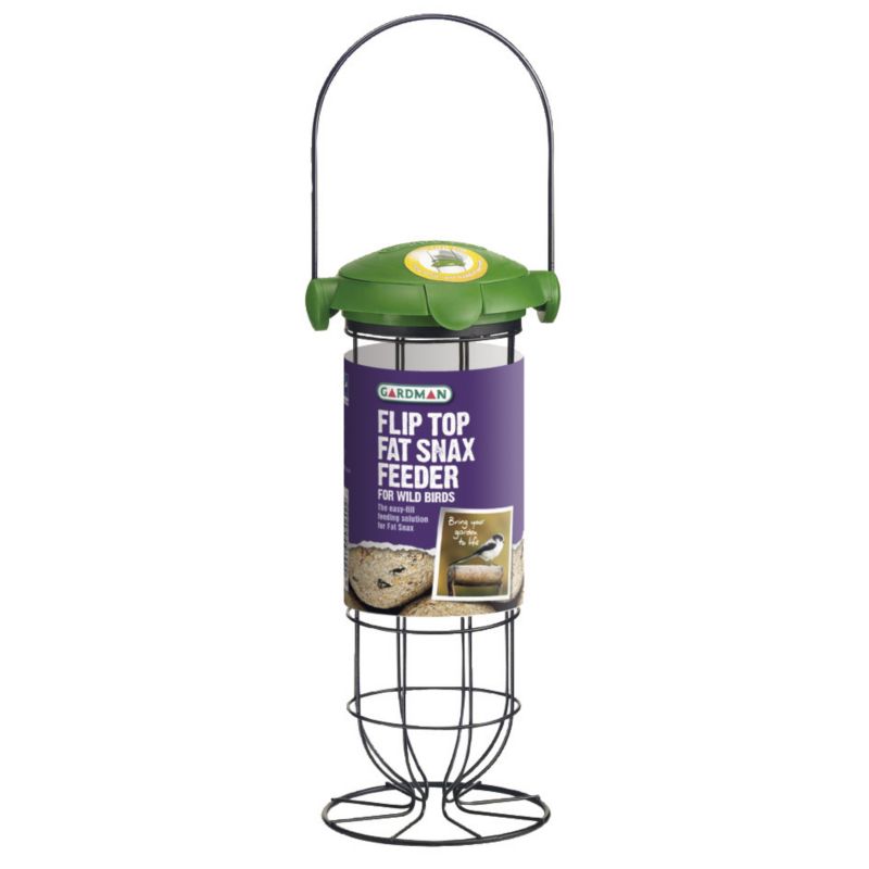 Flip Top Small Fat Snax Feeder