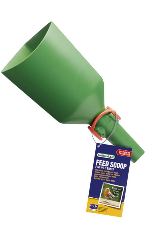 Plastic Scoop for Bird Feed