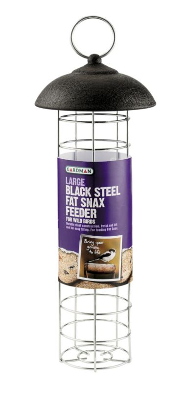 Large Steel Fat Snax Feeder