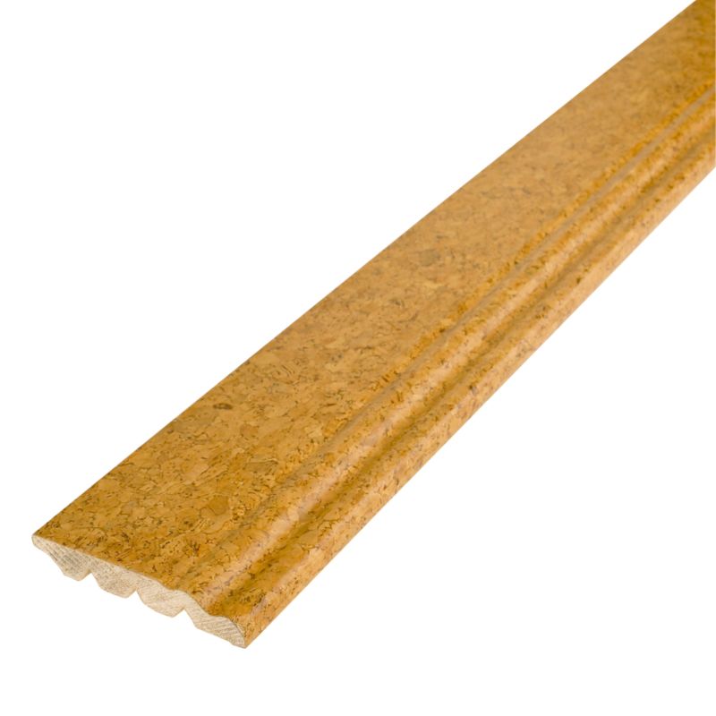 floormaster Skirting Natural Cork Effect 2m