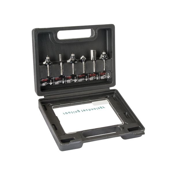 Trend 6 Piece Starter Cutter Set 14quot Shank
