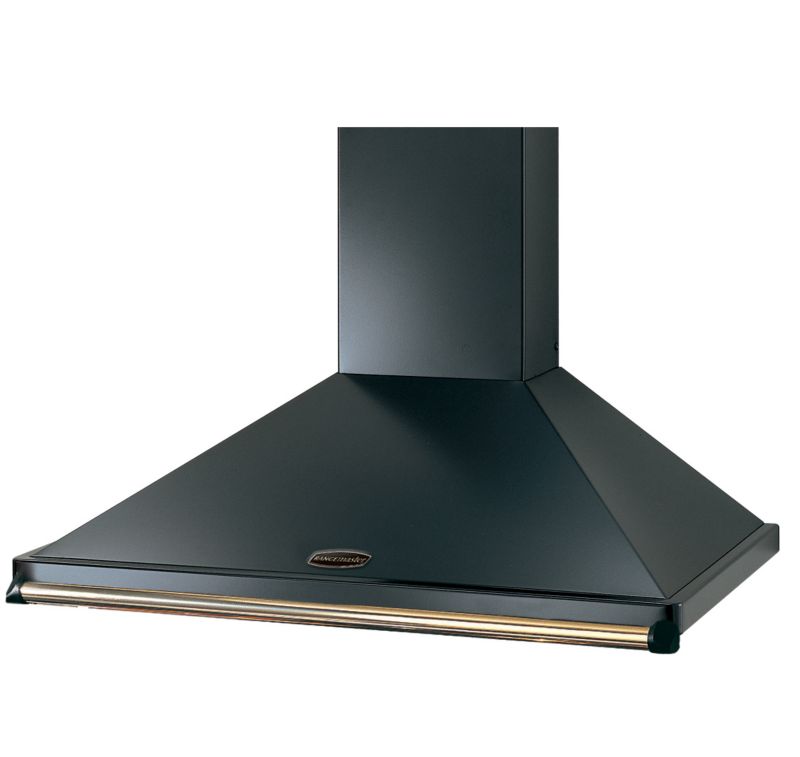 Rangemaster Classic Hood With Rail BlackBrass