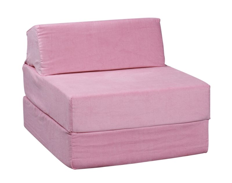 Pumpkin Kids Z Bed Pink Cord