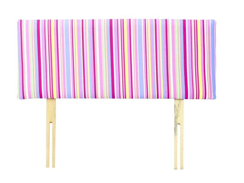 Pumpkin Single Headboard Candy Stripe