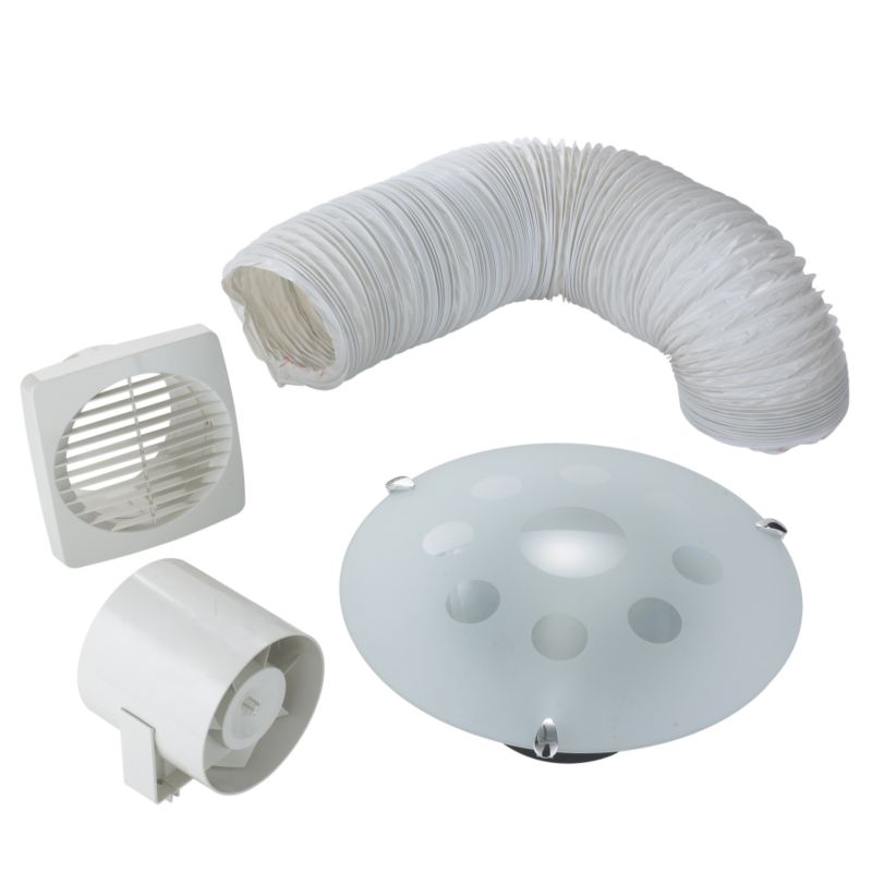 Greenwood Affresco Decorative Ceiling Fan amp Light D125LTG Frosted Glass D 125mm