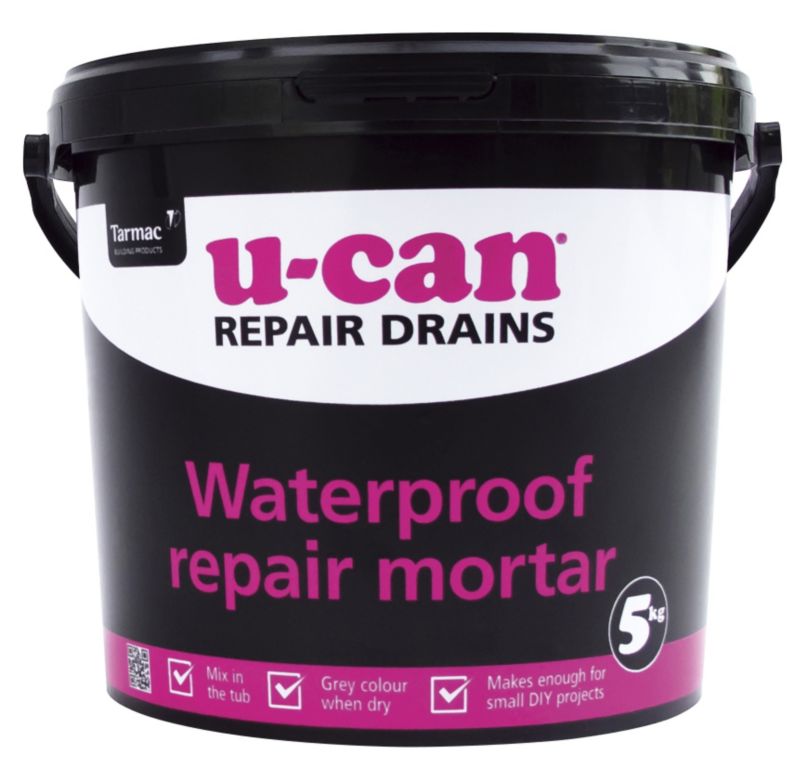 UCan Waterproof Repair Mortar 5Kg, 5030349010427