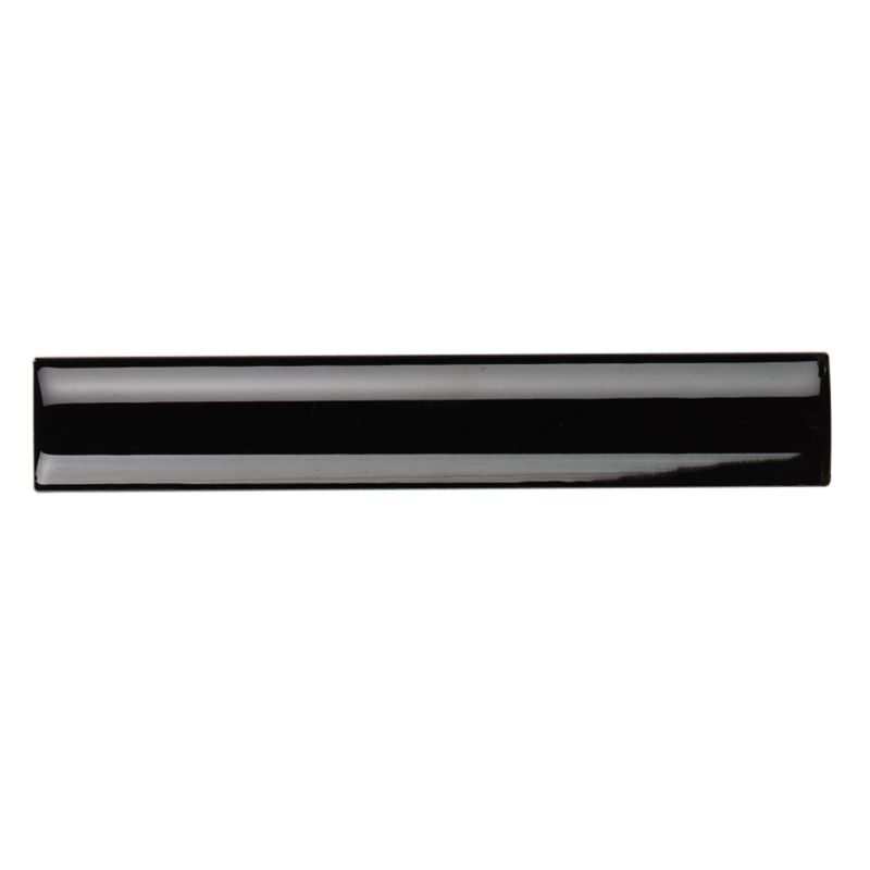 Tile Gallery Bevel Strip Single Black W25 x L150 x T6mm