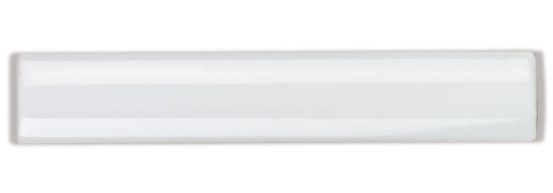 Tile Gallery Bevel Strip Single White W25 x L150 x T6mm