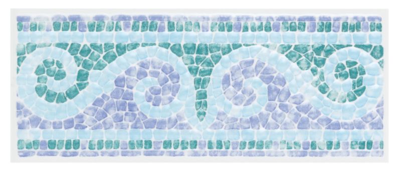 Mosaico Alcudia Strip Single 26150314 Blue (w)85 X (l)200 X (t)6mm