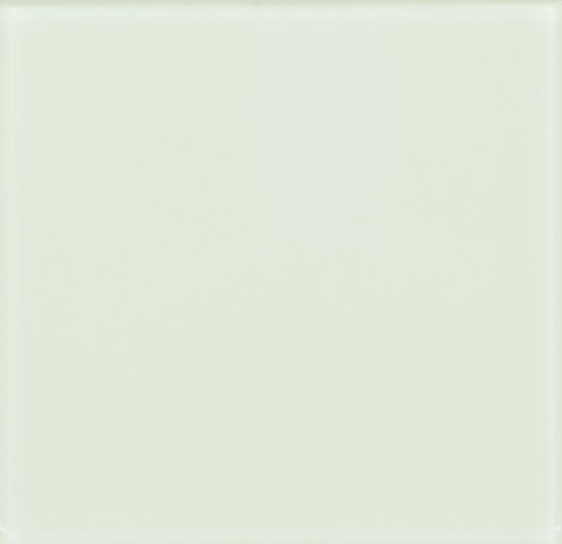 Tile Gallery Ice Glass Border D&eacute;cor Tile White
