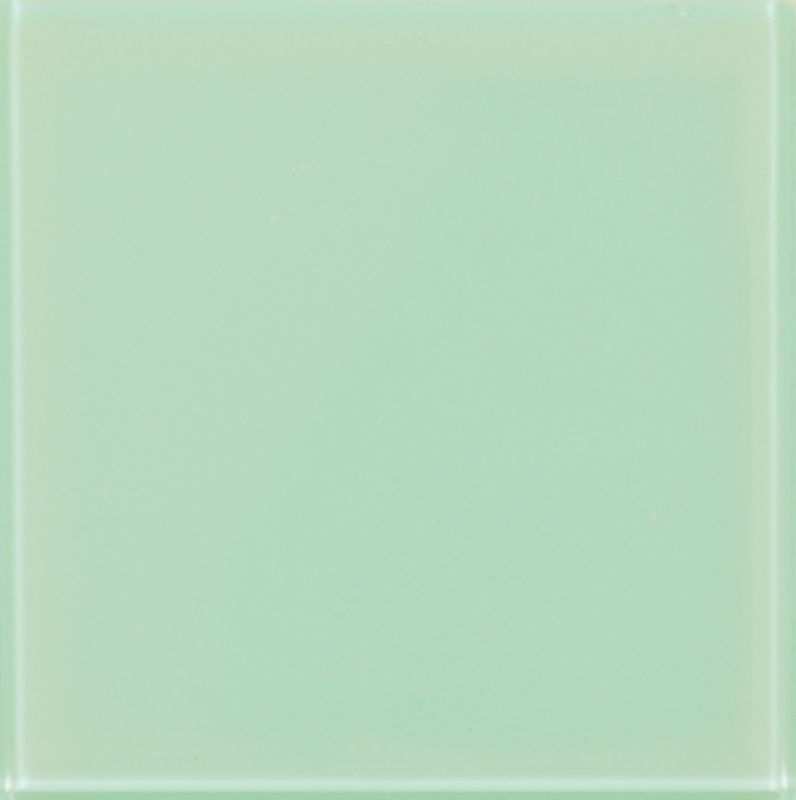 Tile Gallery Bluegrass Glass Plain D&eacute;cor Tile Blue (w)100 X (l)100 X (t)6mm