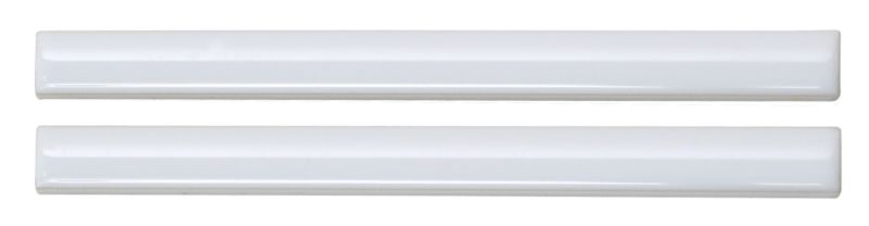 Tile Gallery Pencil Deacutecor Tile White W12 x L150 x T8mm Pack Of 2