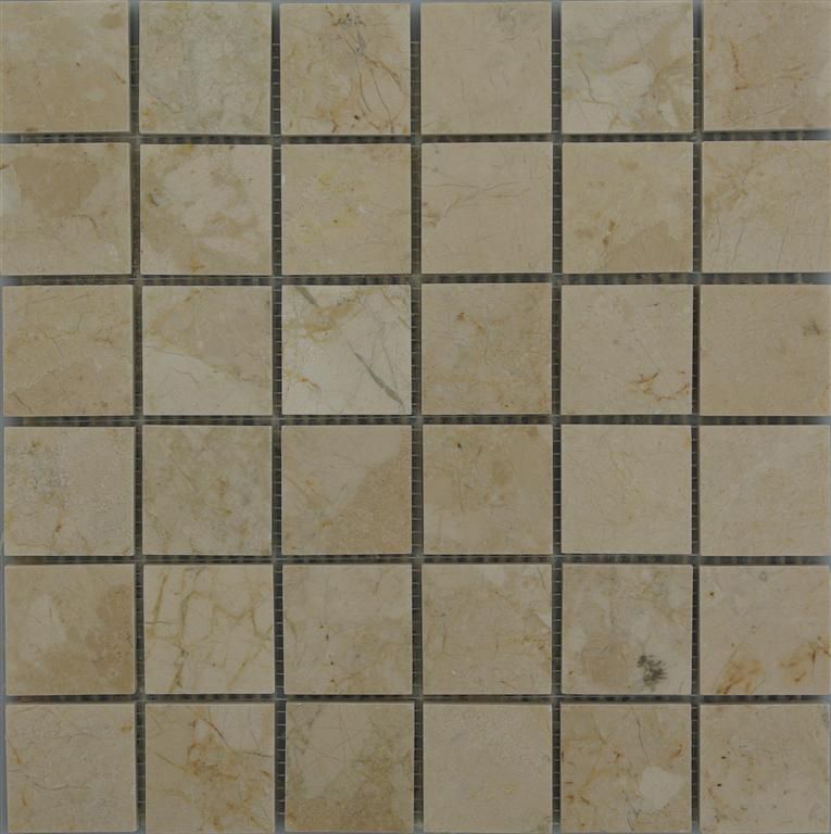 Marble Natural Tile Creama (W)305 x (L)305 x (T)10mm Pack Of 4