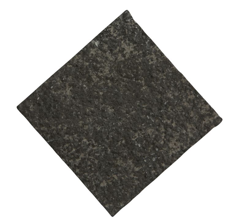 Black Limestone Square Taco 75x75mm