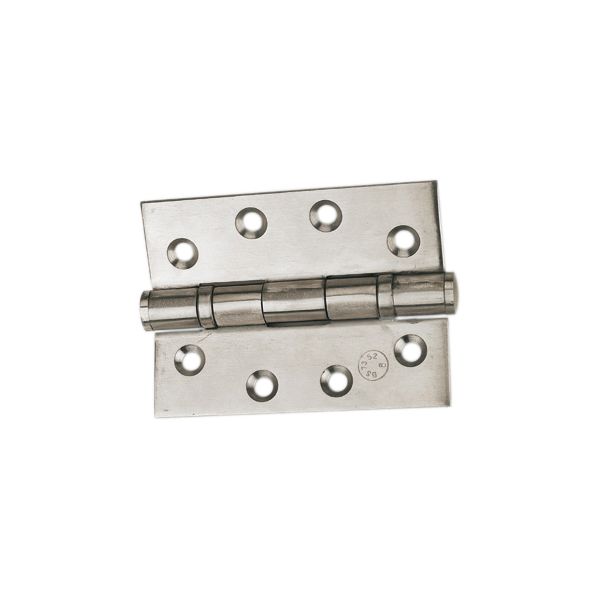 Ball Bearing Hinge Polished Stainless Steel 102mm 1 Pair