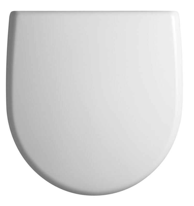 space Toilet Seat White