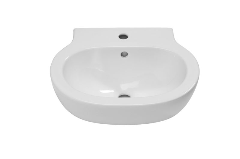 Lofty Cloakroom Basin White