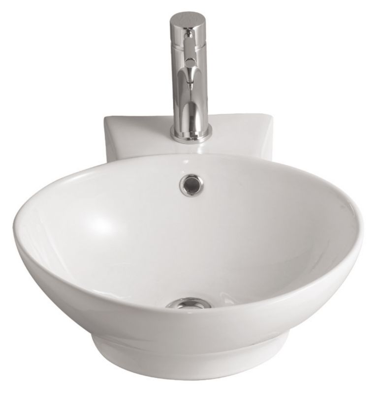 Chamonix Cloakroom Basin White