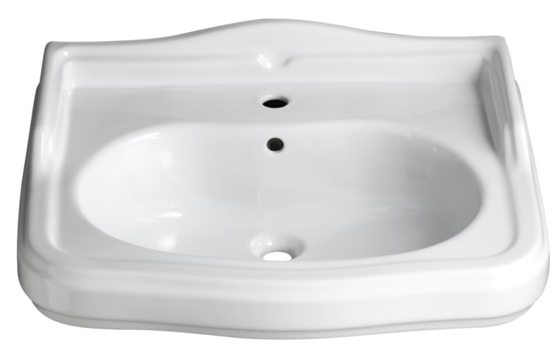 Eclectic Basin White (W)700 x (L)550mm